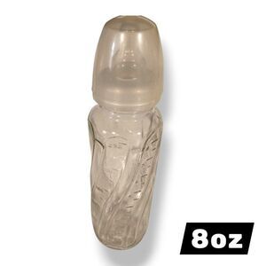 Evenflo Classic Glass Baby Bottle Clear 8oz 3pk